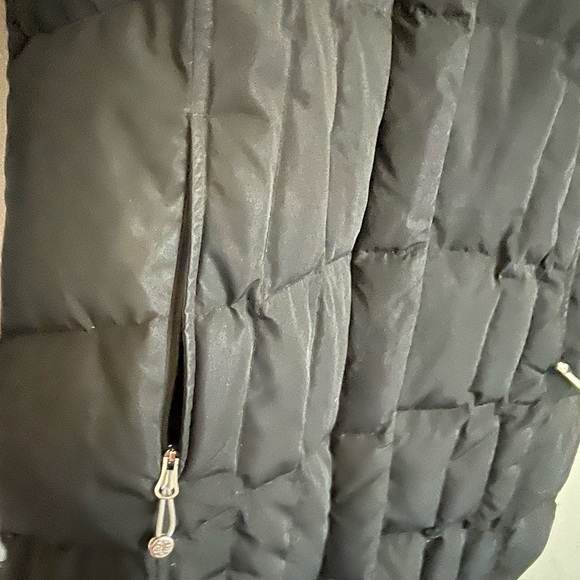 Eddie Bauer Waterproof Down Jacket Parka Faux Fur Hood 650 Fill Power - Picture 5 of 9